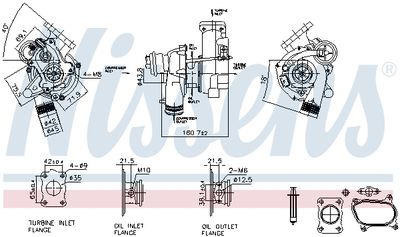 COMPRESOR SISTEM DE SUPRAALIMENTARE NISSENS 93475 4