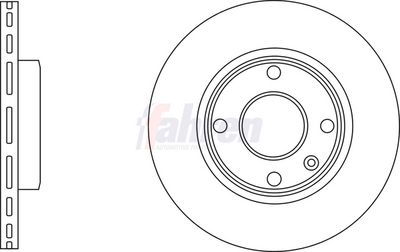 Fahren Brake Disc FBD6994
