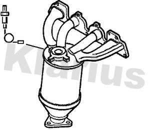 KLARIUS 321702 Катализатор для OPEL CORSA C (X01) 1.7 DTI (F08, F68) KLARIUS 321702 Катализатор для OPEL CORSA C (X01) 1.7 DTI (F08, F68)