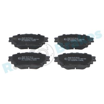 Bremsbelagsatz, Scheibenbremse