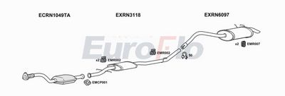 Układ wydechowy EUROFLO RNKAN19D6004A00
