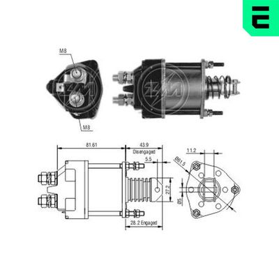 SOLENOID ELECTROMOTOR