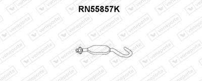 Катализатор VENEPORTE RN55857K для RENAULT 25