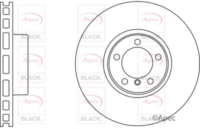 Brake Disc APEC DSK2536B