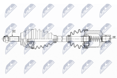 Wał napędowy NTY NPW-RE-156