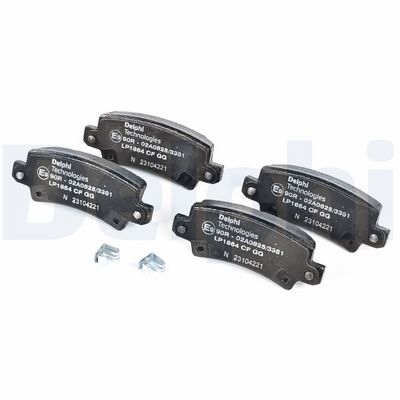 Brake Pad Set, disc brake LP1864