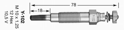 NGK Glühkerze