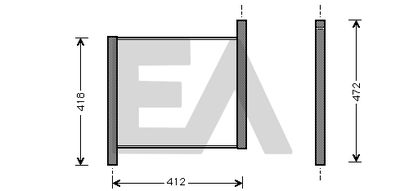 EACLIMA 31R44002 Крышка радиатора  для SMART CROSSBLADE (Смарт Кроссбладе)