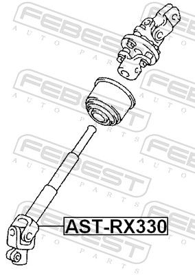 Steering Shaft AST-RX330