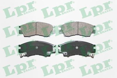 Комплект тормозных колодок, дисковый тормоз LPR 05P042 для MITSUBISHI ECLIPSE