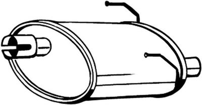 Глушитель выхлопных газов конечный BOSAL 148-253 для FIAT 500