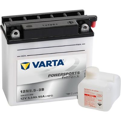 Стартерная аккумуляторная батарея VARTA 506011006I314 для YAMAHA DT