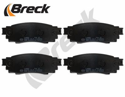 Jarrupala, levyjarru BRECK 22434 00 704 00 – TOYOTA, LEXUS