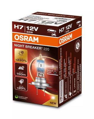 Żarówka, reflektor dalekosiężny AMS-OSRAM 64210NB220
