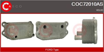 RADIATOR ULEI ULEI MOTOR CASCO COC72010AS