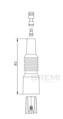 STECKER ZüNDVERTEILER BREMI 132111