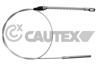 Тросик, cтояночный тормоз CAUTEX 480029 для OPEL TIGRA