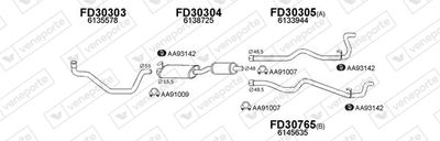SISTEM DE ESAPAMENT VENEPORTE 300147