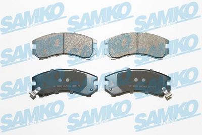 Комплект тормозных колодок, дисковый тормоз SAMKO 5SP363 для SUZUKI SWIFT