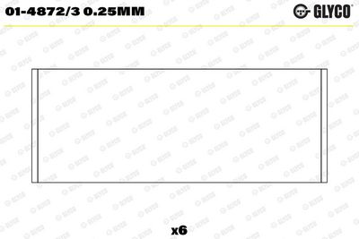 CUZINETI BIELA GLYCO 0148723025MM 1