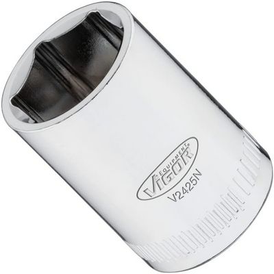 Vigor V2425N Nástrčná hlavice šestihranná 13mm 1/4"