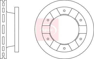 APEC Brake Disc DSK2897