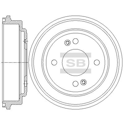 спирачен барабан Hi-Q SD1078