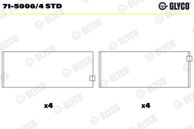 CUZINETI BIELA GLYCO 7150064STD