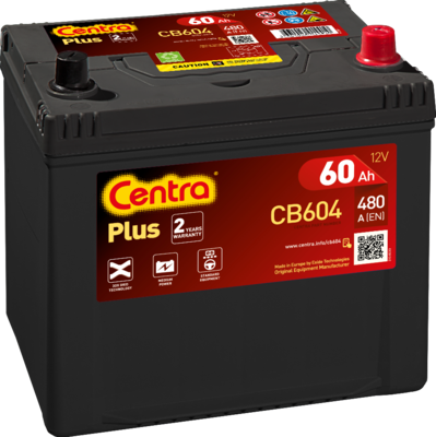 Стартерная аккумуляторная батарея CENTRA CB604 для DAEWOO LEMANS
