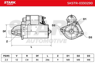 стартер STARK SKSTR-0330290