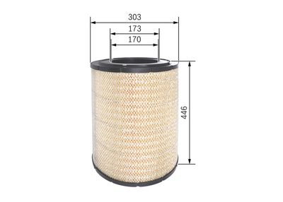 Air Filter F 026 400 554