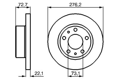 Brake Disc 0 986 479 162