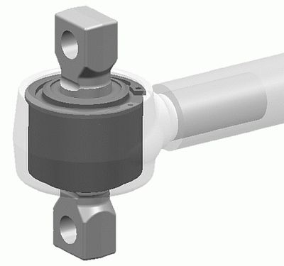 Koppelarm reparatieset (bevestigingsgaten afstand 130mm, diameter bevestigingsgat: 25mm)