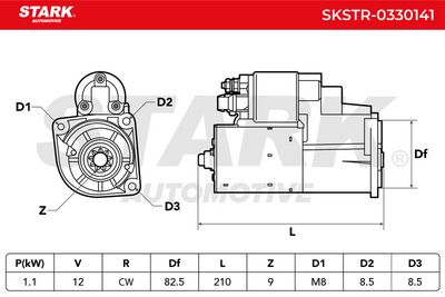 стартер STARK SKSTR-0330141