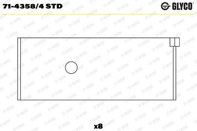 PLEUELLAGER GLYCO 7143584STD