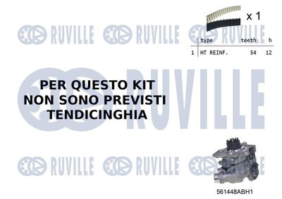 RUVILLE 55B0023 Комплект ГРМ  для SEAT EXEO (Сеат Еxео)