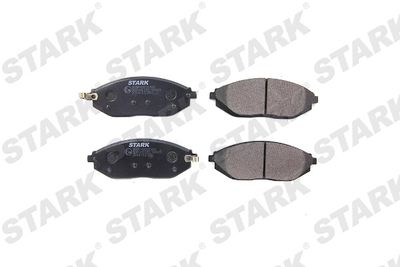 Комплект тормозных колодок, дисковый тормоз Stark SKBP-0010383 для CHEVROLET SPARK