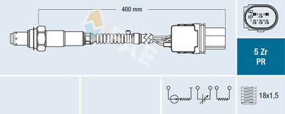 Sonda lambda FAE 75061