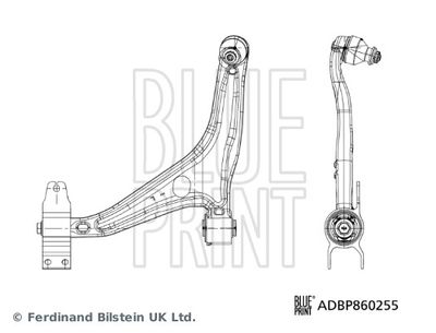 Wahacz, zawieszenie koła BLUE PRINT ADBP860255