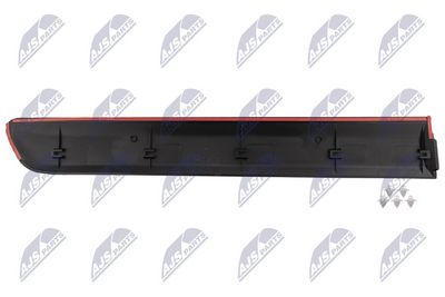 Ozdobná / ochranná lišta, dveře NTY EZC-FT-407