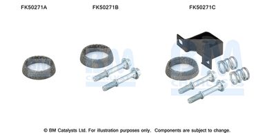 Монтажен комплект, изпускателна тръба BM Catalysts FK50271