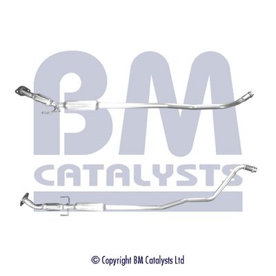 Exhaust Pipe BM Catalysts BM50561