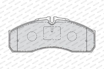 SET PLACUTE FRANA FRANA DISC FERODO FVR1791 1