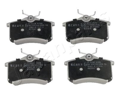 JAPANPARTS PP-0613AF Тормозные колодки и сигнализаторы  для SEAT LEON (Сеат Леон)