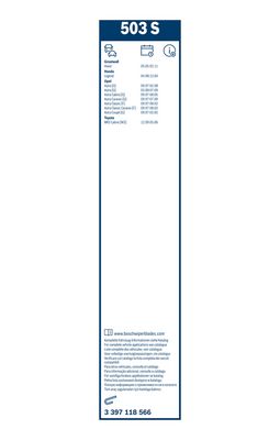 LAMELA STERGATOR BOSCH 3397118566 5