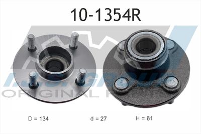 IJS GROUP 10-1354R Подшипник ступицы  для NISSAN MICRA II (K11) 1.0 i 16V
