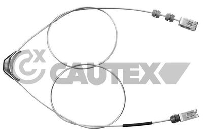 Тросик, cтояночный тормоз CAUTEX 762015 для OPEL CAMPO