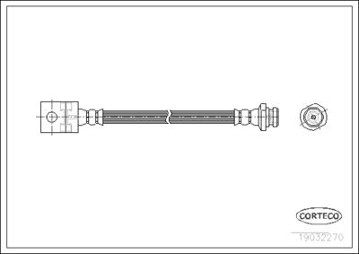 Brake Hose 19032270