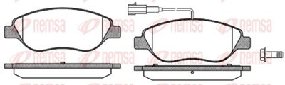 Brake Pad Set, disc brake 0860.02