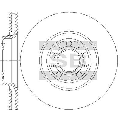спирачен диск Hi-Q SD6101